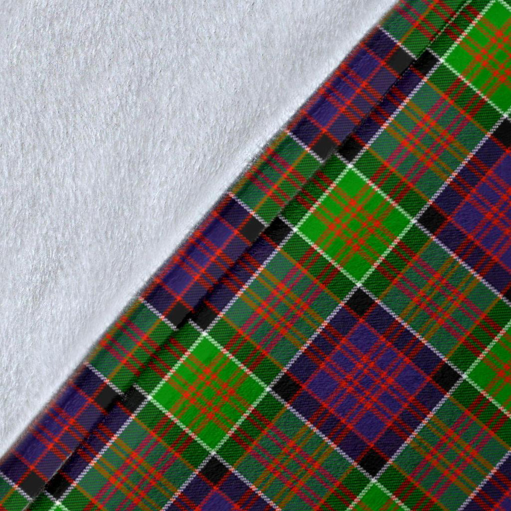 Clan MacDonald of Clanranald Tartan Crest Blanket Wave Style CF36 Clan MacDonald of Clanranald Tartan Today   