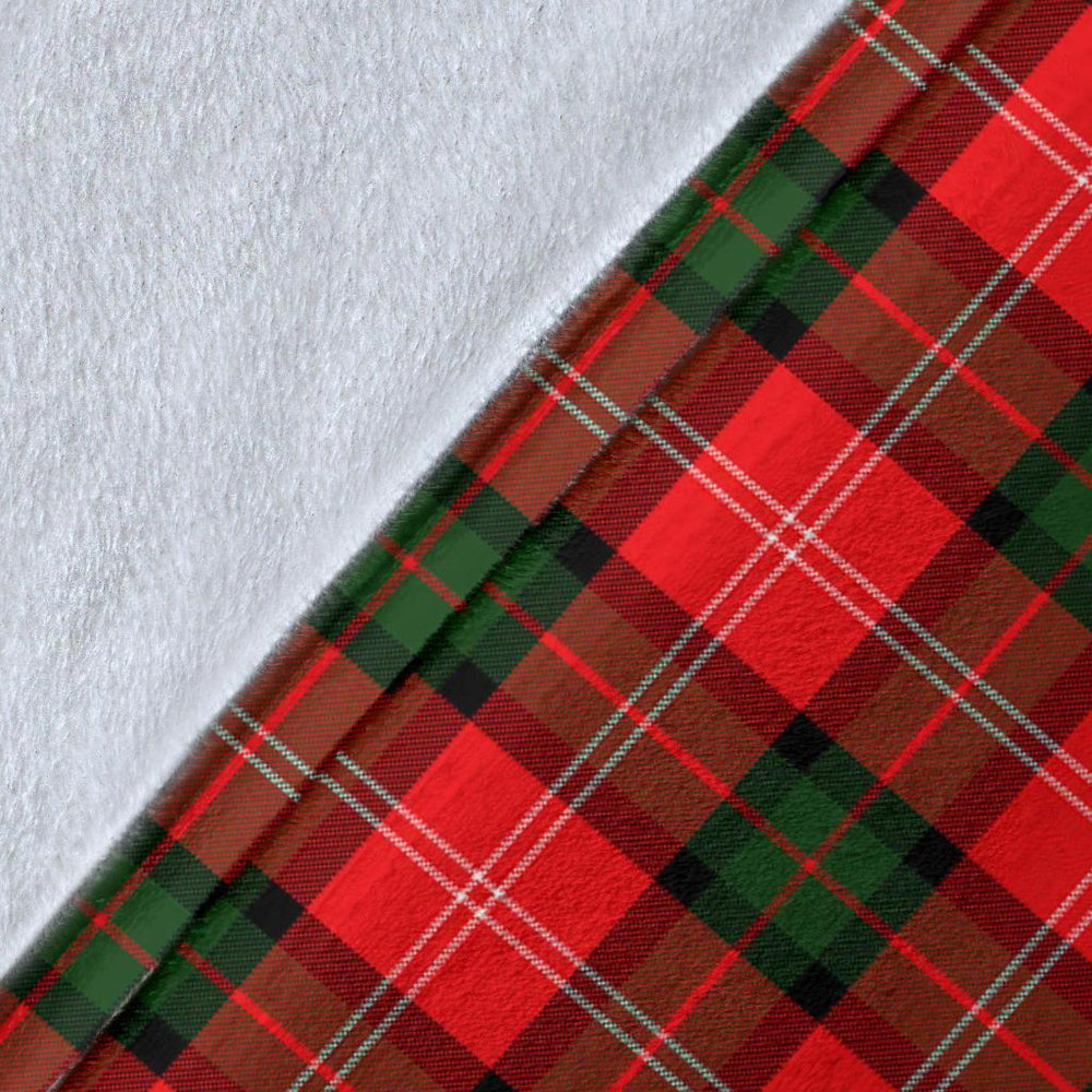 Clan Nesbitt Modern Tartan Crest Blanket Wave Style TA65 Clan Nesbitt Tartan Today   