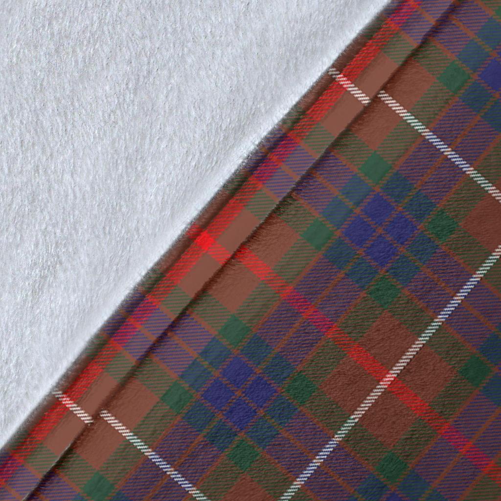 Clan Fraser Hunting Modern Tartan Crest Blanket Wave Style MN89 Clan Fraser Tartan Today   