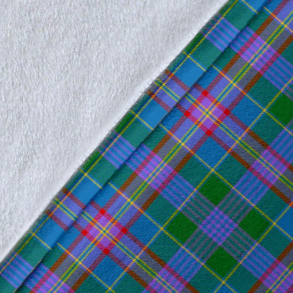 Clan Ralston Tartan Crest Blanket Wave Style HI41 Clan Ralston Tartan Today   