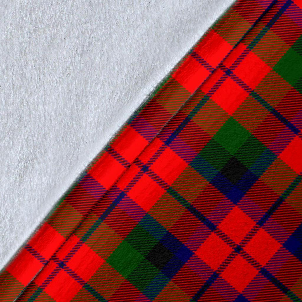 Clan MacNaughton Modern Tartan Crest Blanket Wave Style QG77 Clan MacNaughton Tartan Today   