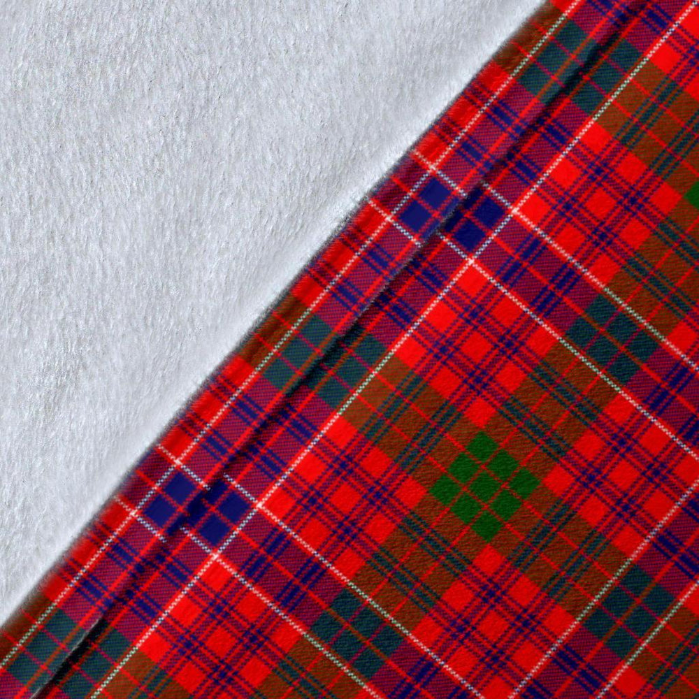 Clan MacRae Modern Tartan Crest Blanket Wave Style FM75 Clan MacRae Tartan Today   
