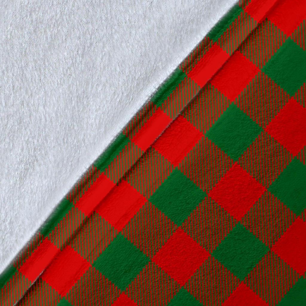 Clan Moncrieffe Tartan Crest Blanket Wave Style ST85 Clan Moncreiffe Tartan Today   