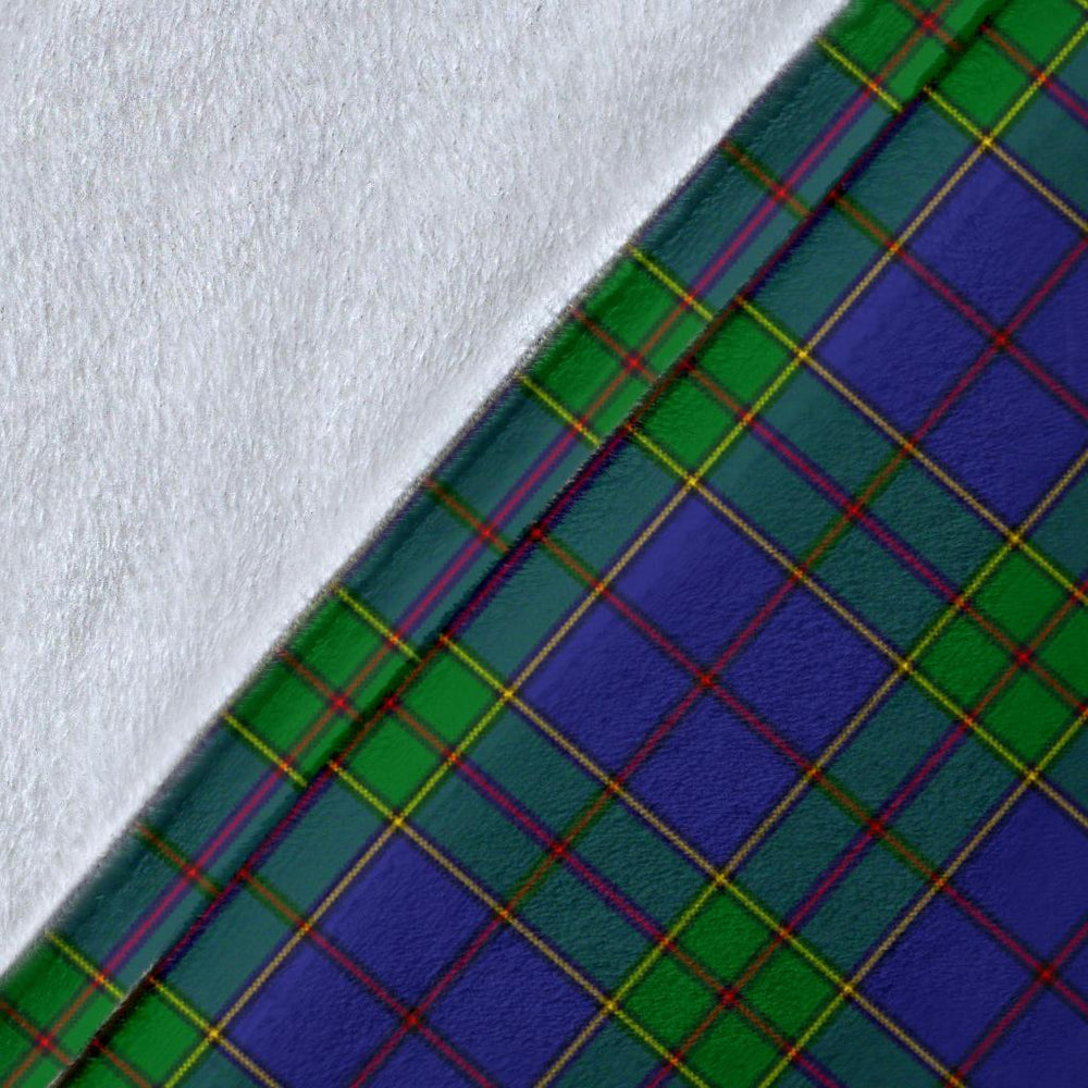 Clan Strachan Tartan Crest Blanket Wave Style MV14 Clan Strachan Tartan Today   