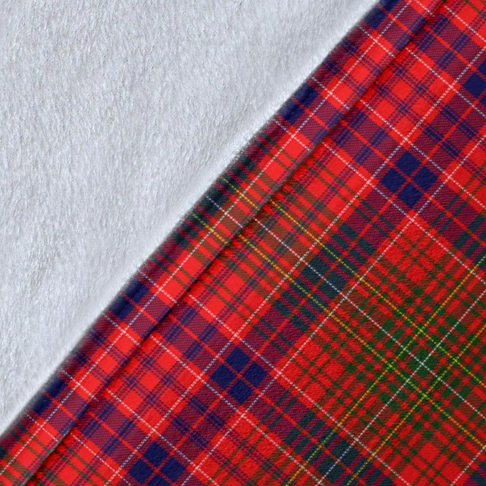 Clan Lumsden Modern Tartan Crest Blanket Wave Style BR90 Clan Lumsden Tartan Today   