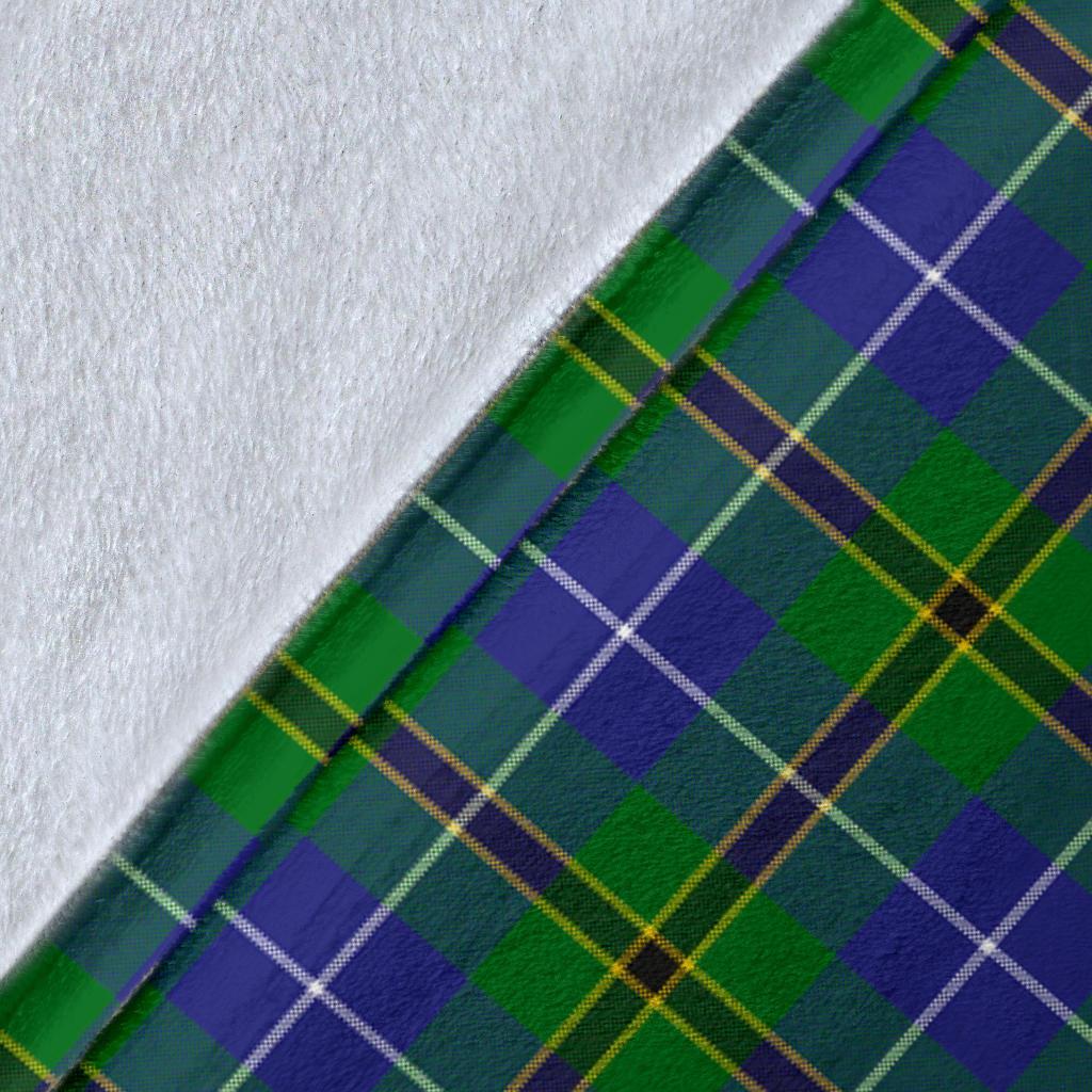 Clan Turnbull Hunting Tartan Crest Blanket Wave Style ZL74 Clan Turnbull Tartan Today   