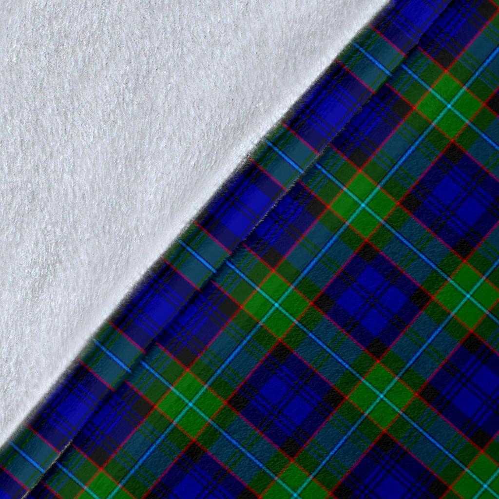Clan Sempill Modern Tartan Crest Blanket Wave Style JH83 Clan Sempill Tartan Today   