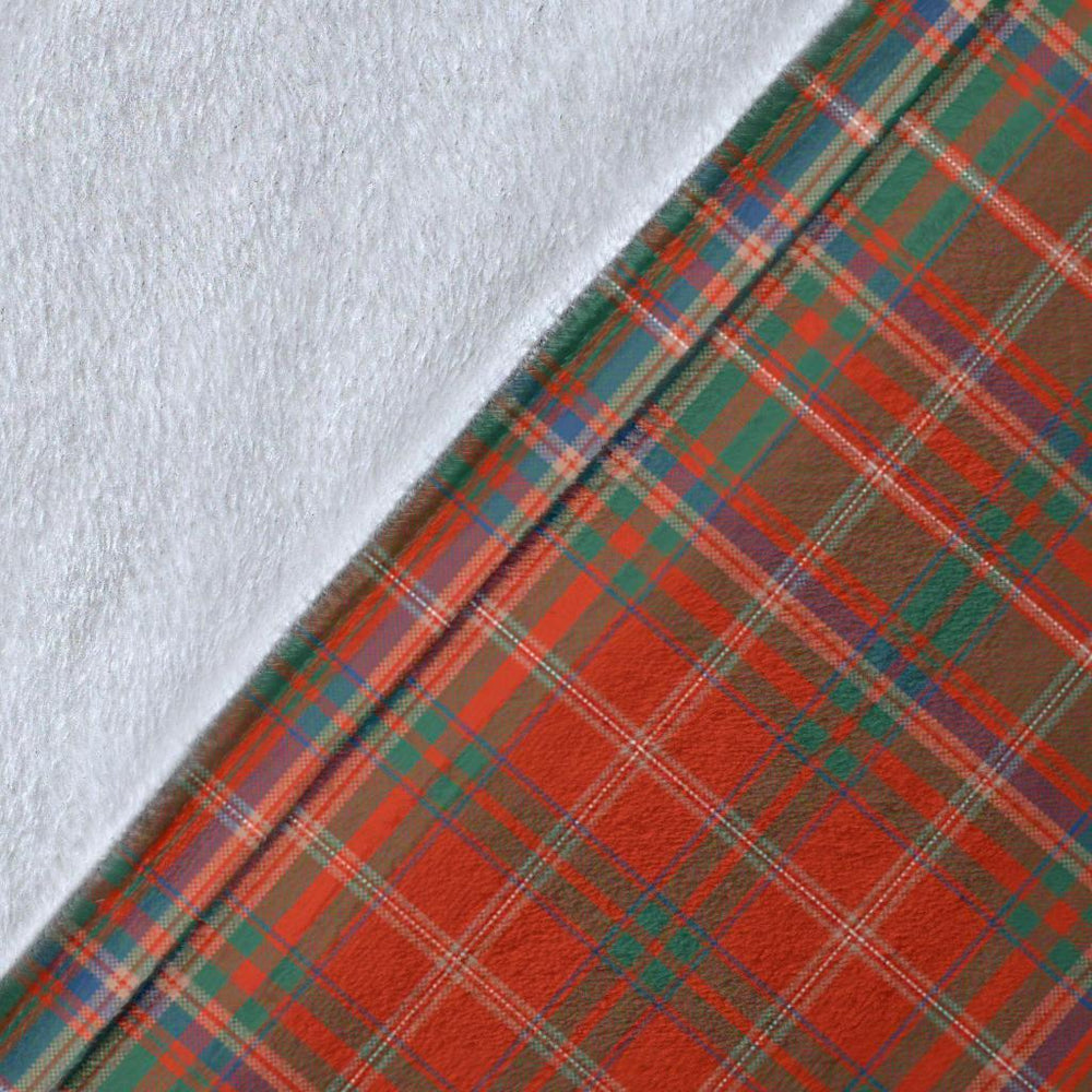 Clan MacDougall Ancient Tartan Crest Blanket Wave Style OM50 Clan MacDougall Tartan Today   