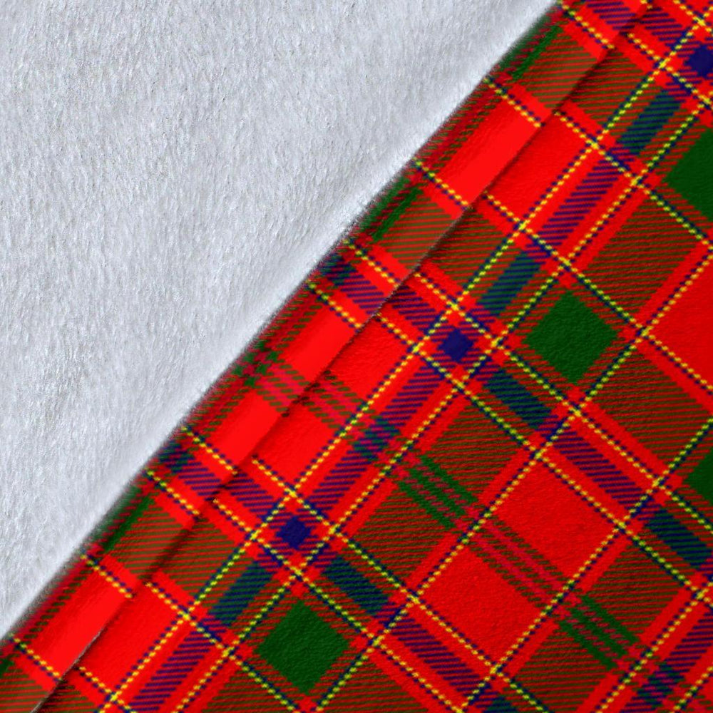 Clan Munro Modern Tartan Crest Blanket Wave Style NI30 Clan Munro Tartan Today   