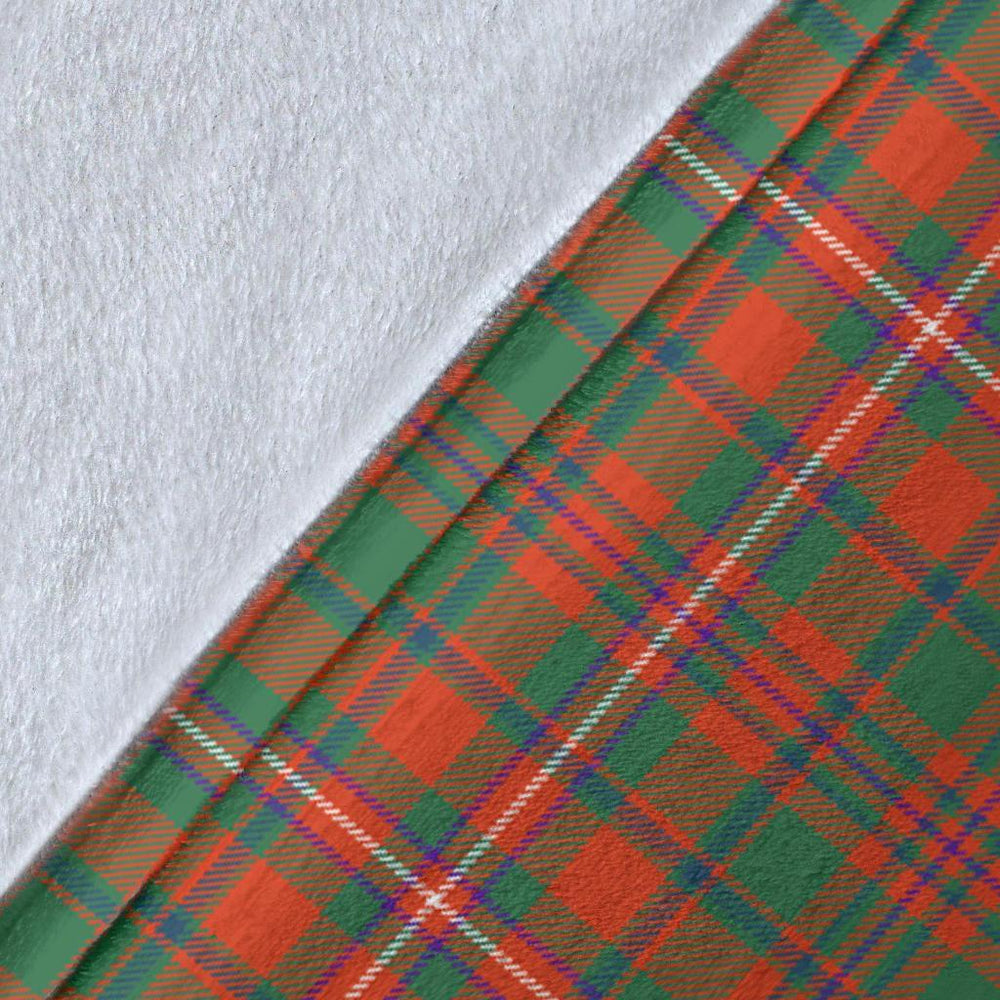 Clan MacKinnon Ancient Tartan Crest Blanket Wave Style PZ63 Clan MacKinnon Tartan Today   