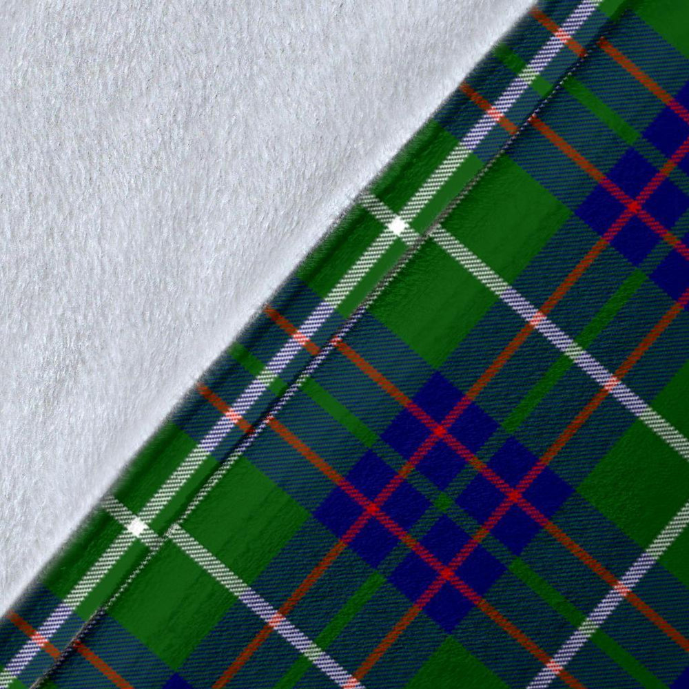 Clan MacIntyre Hunting Modern Tartan Crest Blanket Wave Style OH64 Clan MacIntyre Tartan Today   