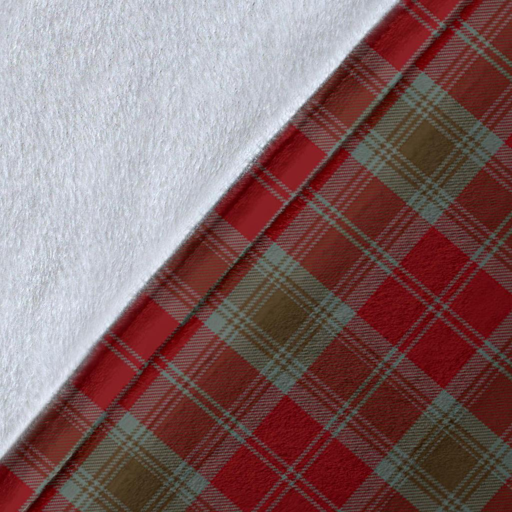 Clan Lindsay Weathered Tartan Crest Blanket Wave Style OU97 Clan Lindsay Tartan Today   