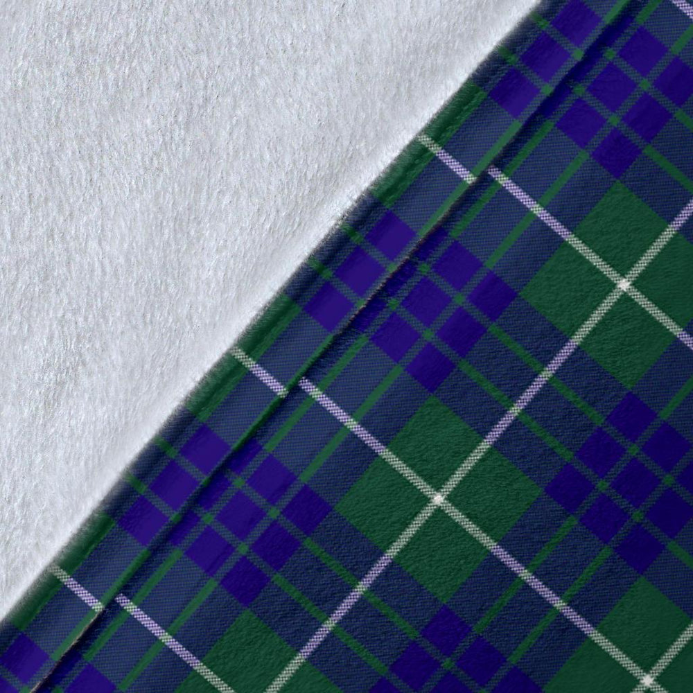 Clan Hamilton Hunting Modern Tartan Crest Blanket Wave Style WF35 Clan Hamilton Tartan Today   