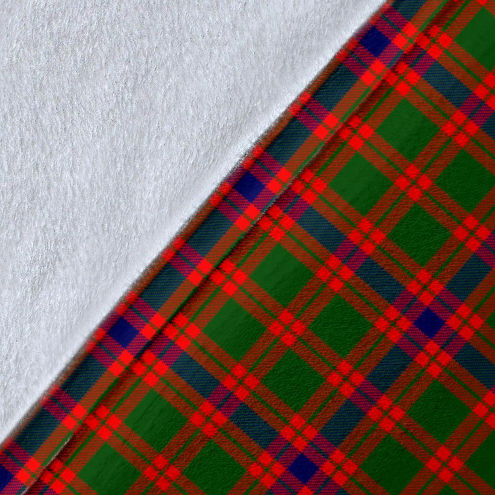 Clan Skene Modern Tartan Crest Blanket Wave Style TB76 Clan Skene Tartan Today   