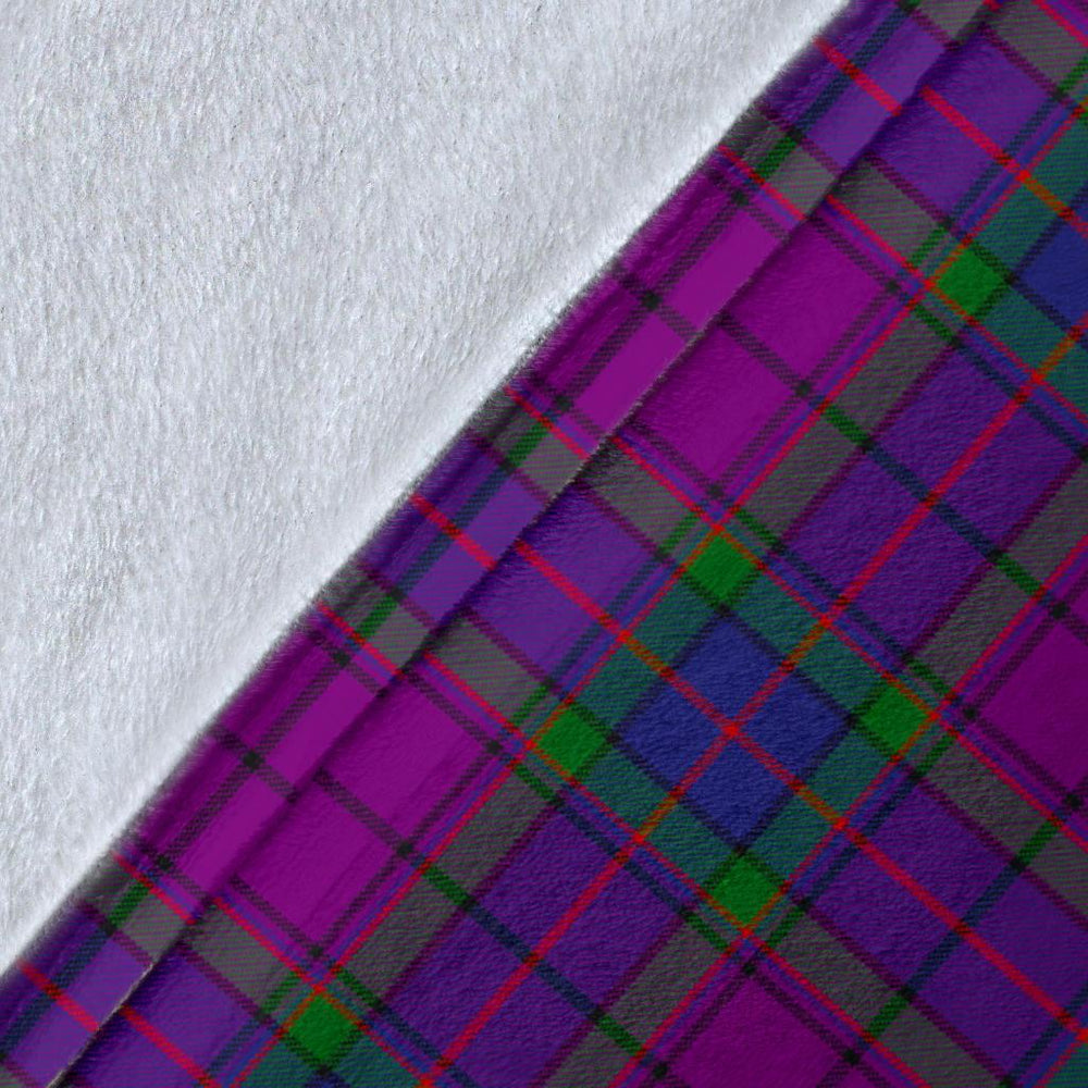 Clan Wardlaw Modern Tartan Crest Blanket Wave Style RZ13 Clan Wardlaw Tartan Today   