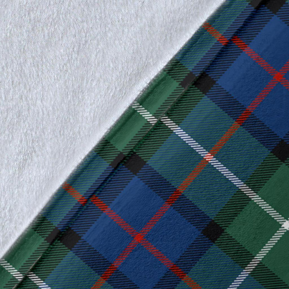 Clan Davidson of Tulloch Tartan Crest Blanket Wave Style LC59 Clan Davidson Tartan Today   
