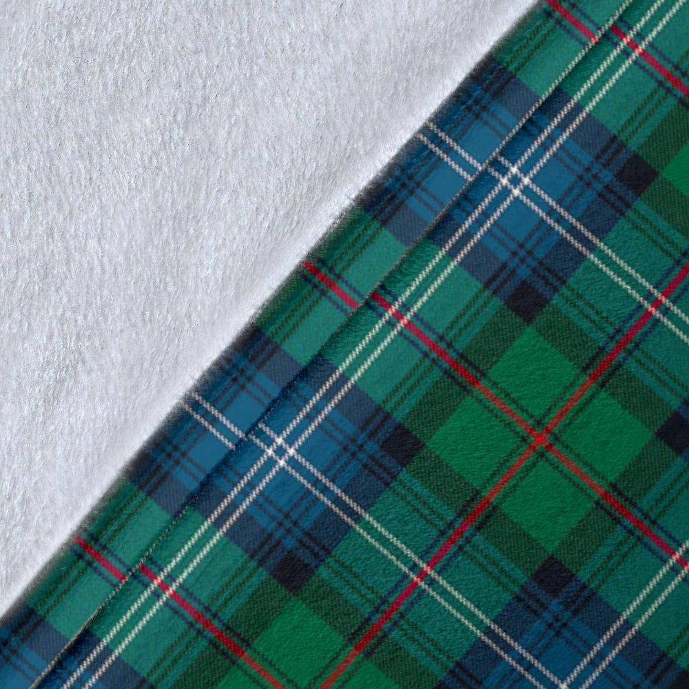Clan Urquhart Ancient Tartan Crest Blanket Wave Style NS82 Clan Urquhart Tartan Today   