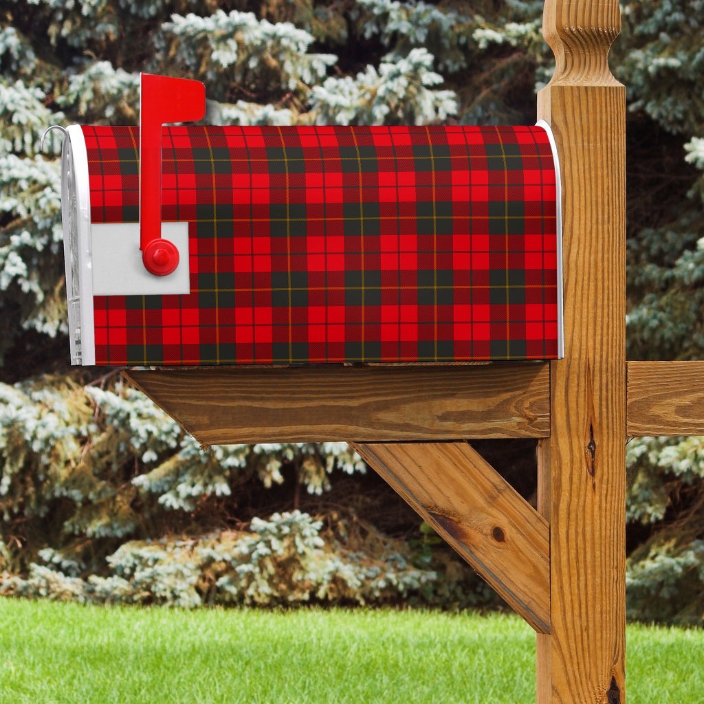 Clan Wallace Weathered Tartan Mailbox BD77 Clan Wallace Tartan Today   
