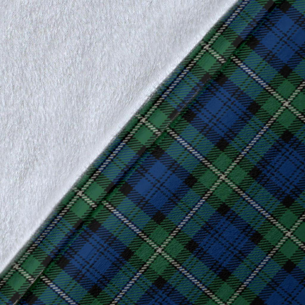 Clan Forbes Ancient Tartan Crest Blanket Wave Style CT82 Clan Forbes Tartan Today   