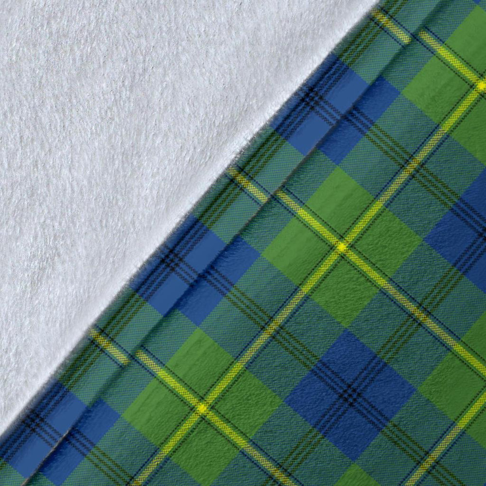 Clan Johnston Ancient Tartan Crest Blanket Wave Style BI38 Clan Johnston Tartan Today   