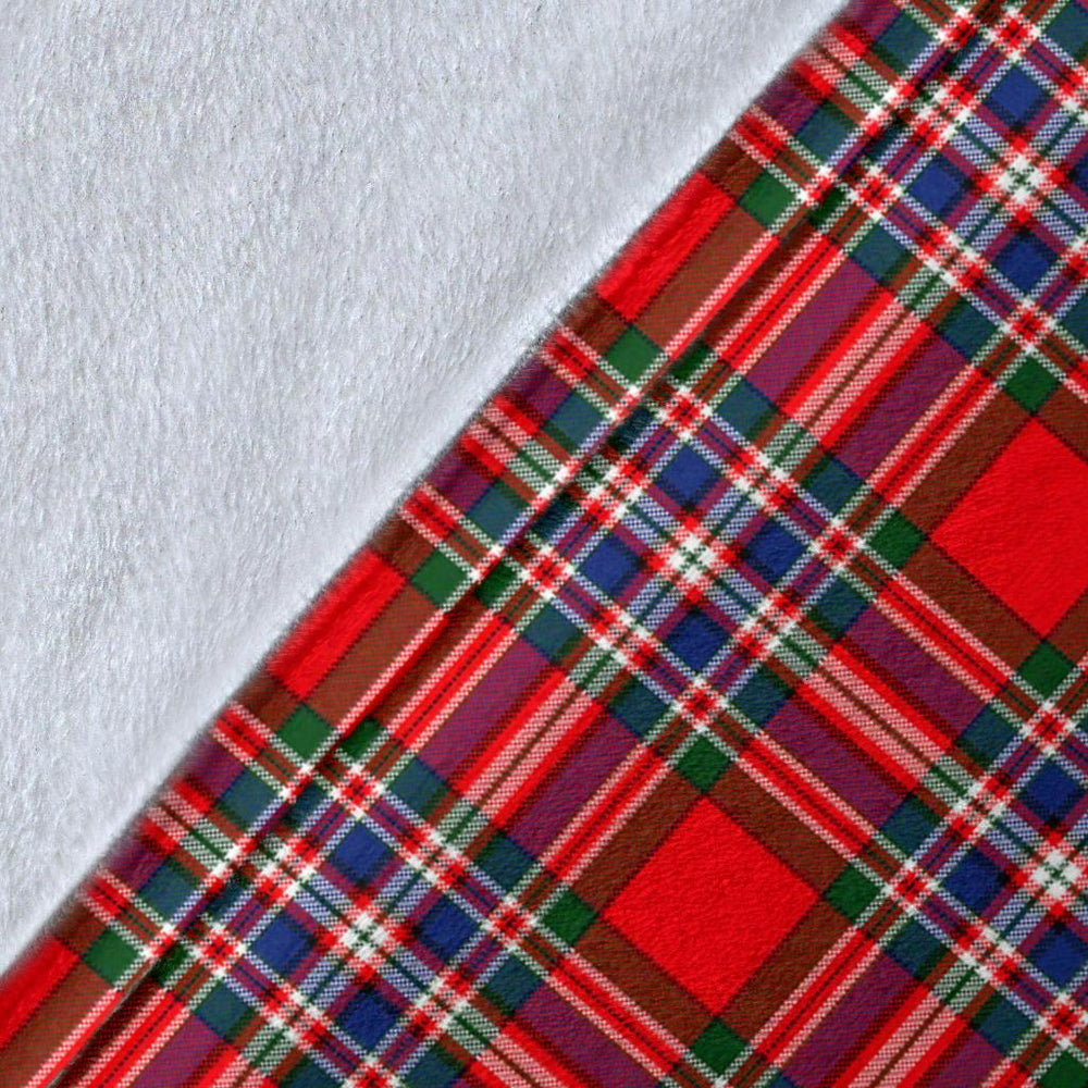 Clan MacFarlane Modern Tartan Crest Blanket Wave Style TB78 Clan MacFarlane Tartan Today   