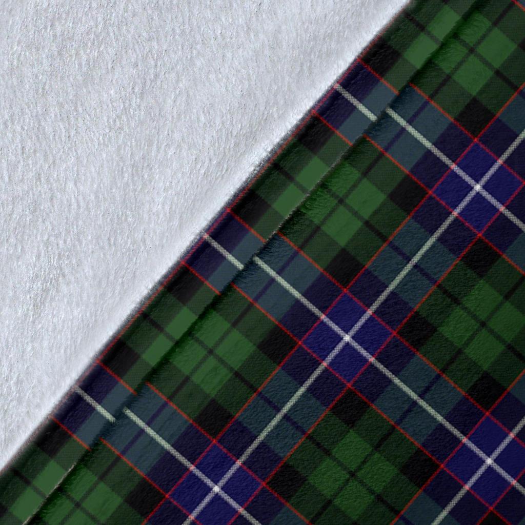 Clan Galbraith Modern Tartan Crest Blanket Wave Style PO79 Clan Rait Tartan Today   