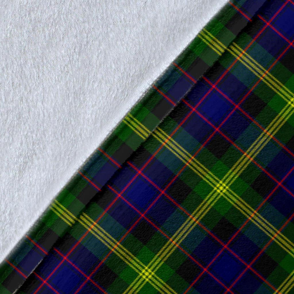 Clan Watson Modern Tartan Crest Blanket Wave Style WJ68 Clan Watson Tartan Today   
