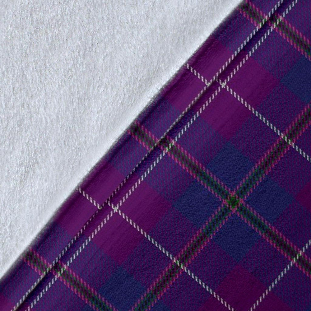 Clan Clan Pride of Glencoe Tartan Crest Blanket Wave Style GT85 Clan Glen Tartan Today   