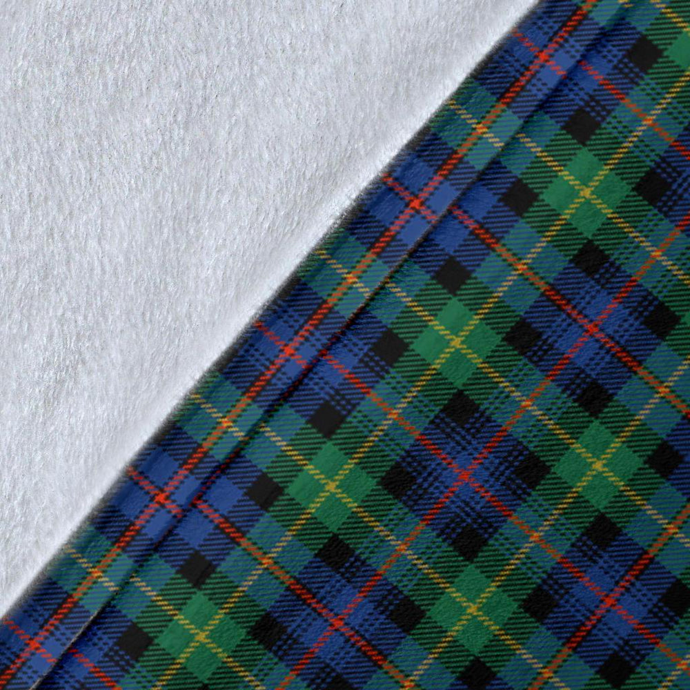 Clan Farquharson Ancient Tartan Crest Blanket Wave Style ZN65 Clan Farquharson Tartan Today   