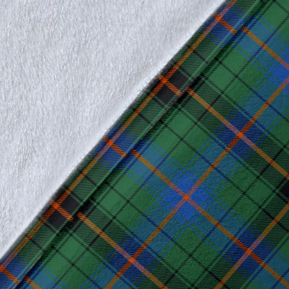 Clan Davidson Ancient Tartan Crest Blanket Wave Style VM54 Clan Davidson Tartan Today   