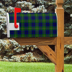 Clan Johnston Modern Tartan Crest Mailbox KS39 Clan Johnston Tartan Today   