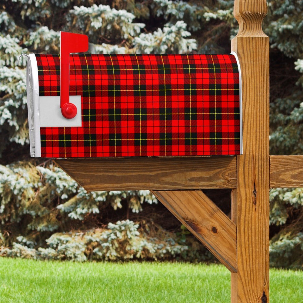 Clan Wallace Hunting Red Tartan Mailbox BG26 Clan Wallace Tartan Today   