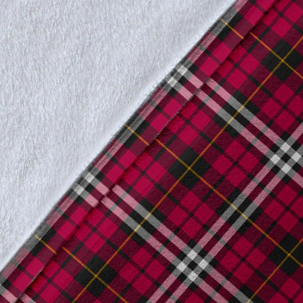 Clan Little Tartan Crest Blanket Wave Style TT11 Clan Little Tartan Today   