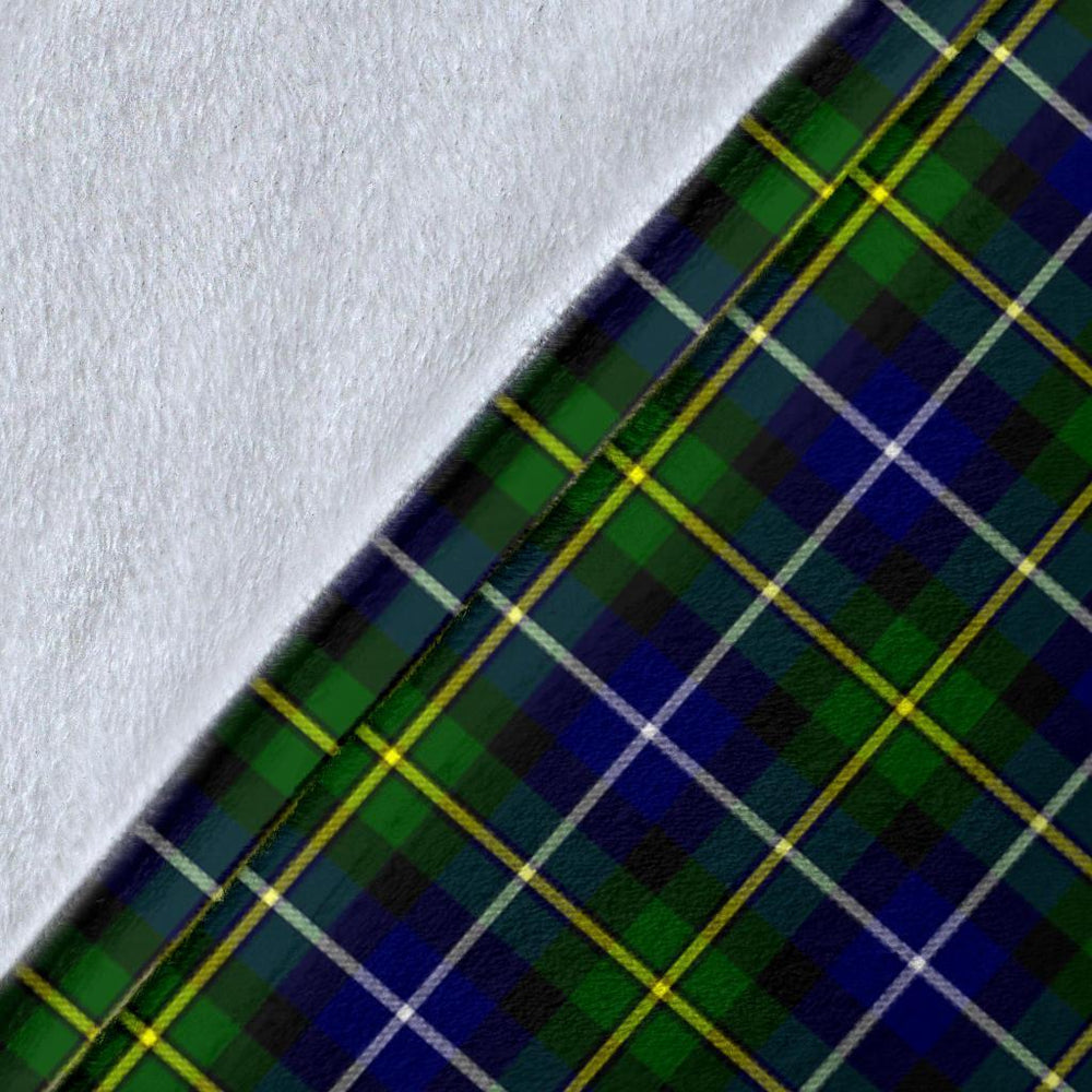 Clan MacNeill of Barra Modern Tartan Crest Blanket Wave Style ZX55 Clan MacNeil / MacNeill Tartan Today   