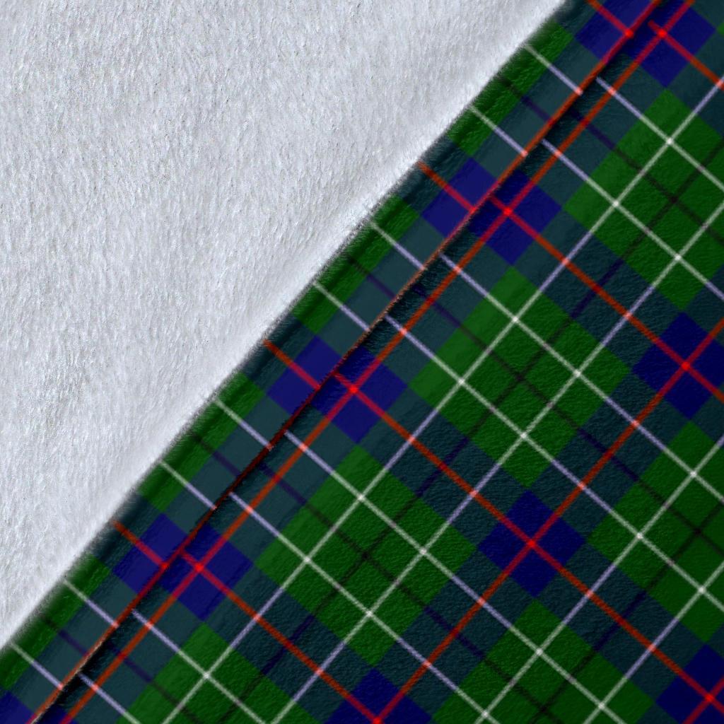 Clan Duncan Modern Tartan Crest Blanket Wave Style GP89 Clan Duncan Tartan Today   