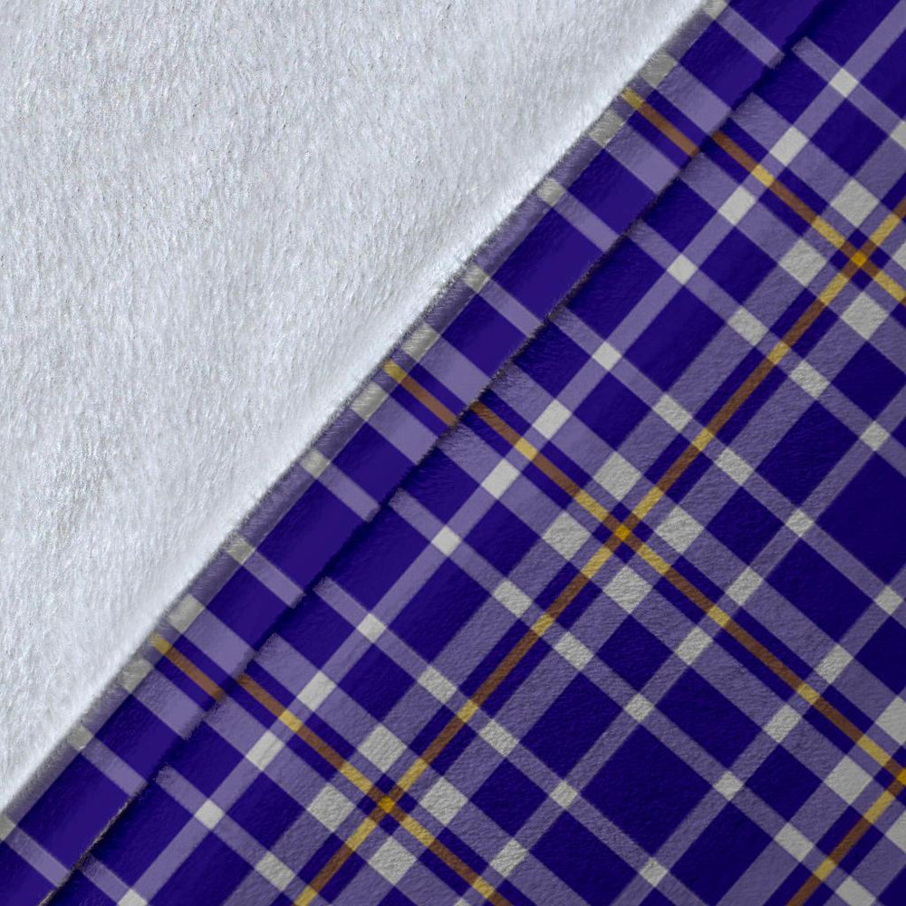 Clan Ochterlony Tartan Crest Blanket Wave Style MY26 Clan Ochterlony/ Ochterlonie Tartan Today   