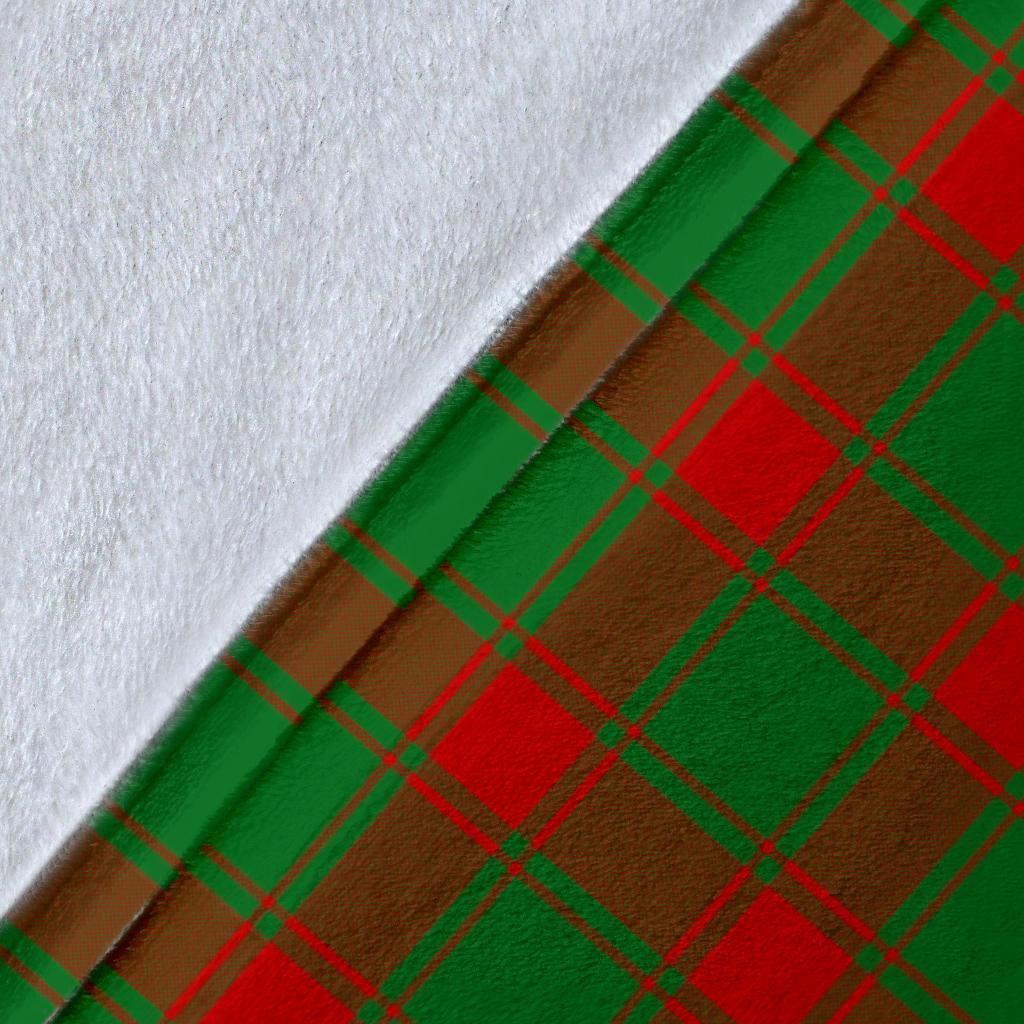 Clan Middleton Modern Tartan Crest Blanket Wave Style AF44 Clan Middleton Tartan Today   