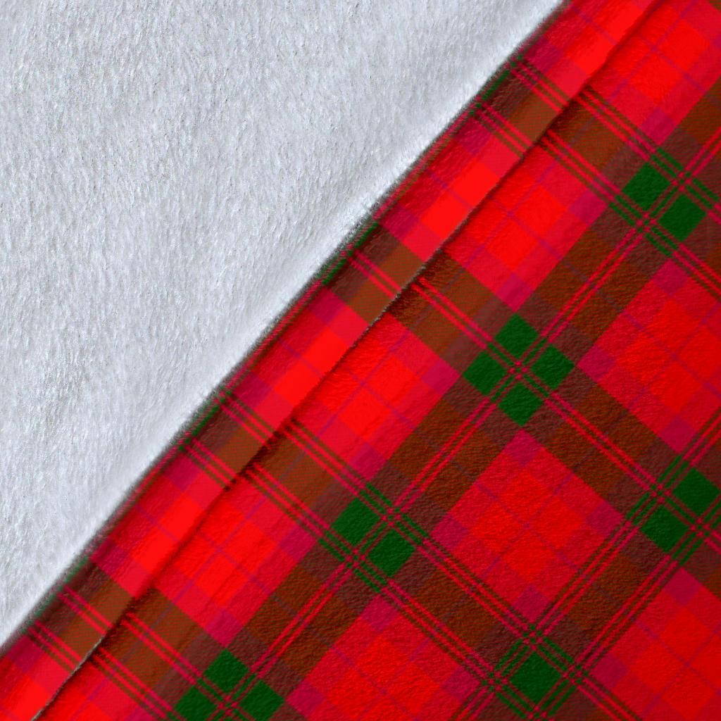 Clan MacNab Modern Tartan Crest Blanket Wave Style BJ53 Clan MacNab Tartan Today   