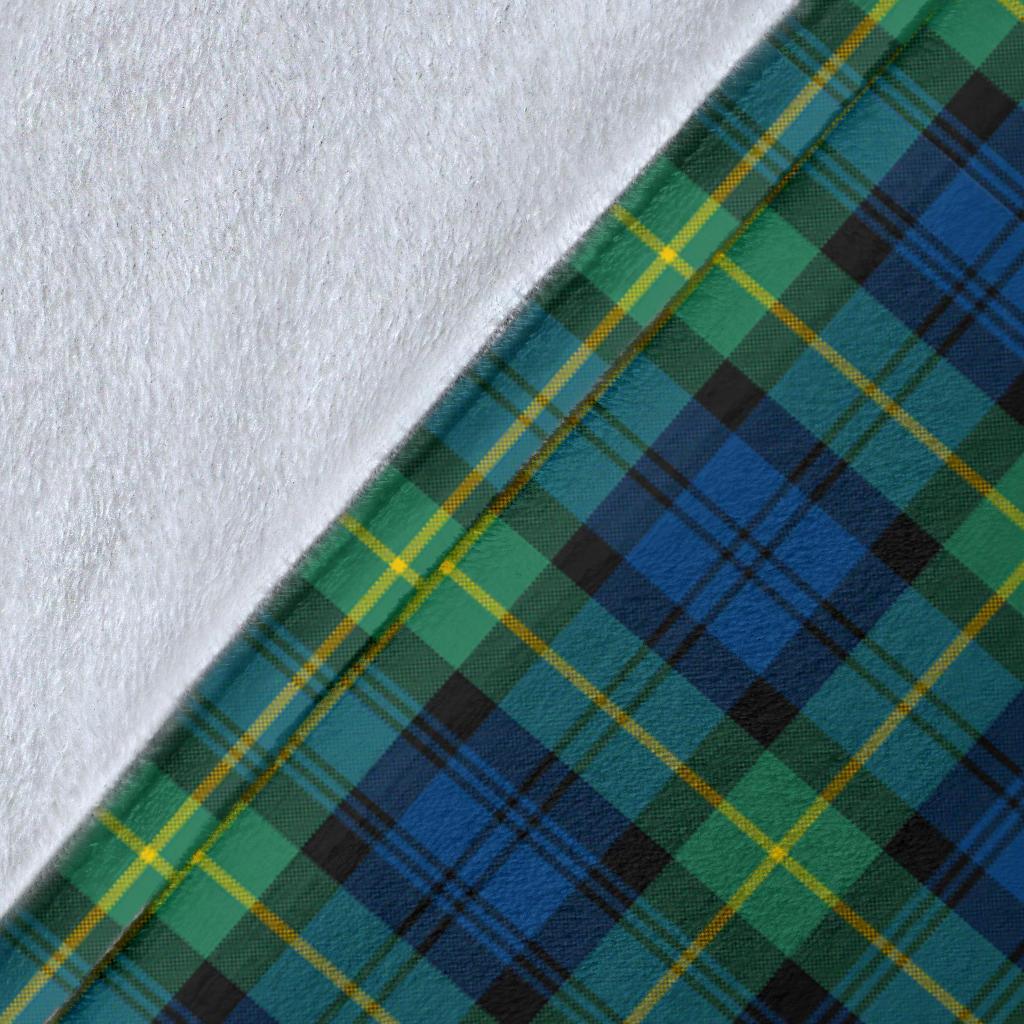 Clan Gordon Ancient Tartan Crest Blanket Wave Style TH25 Clan Gordon Tartan Today   