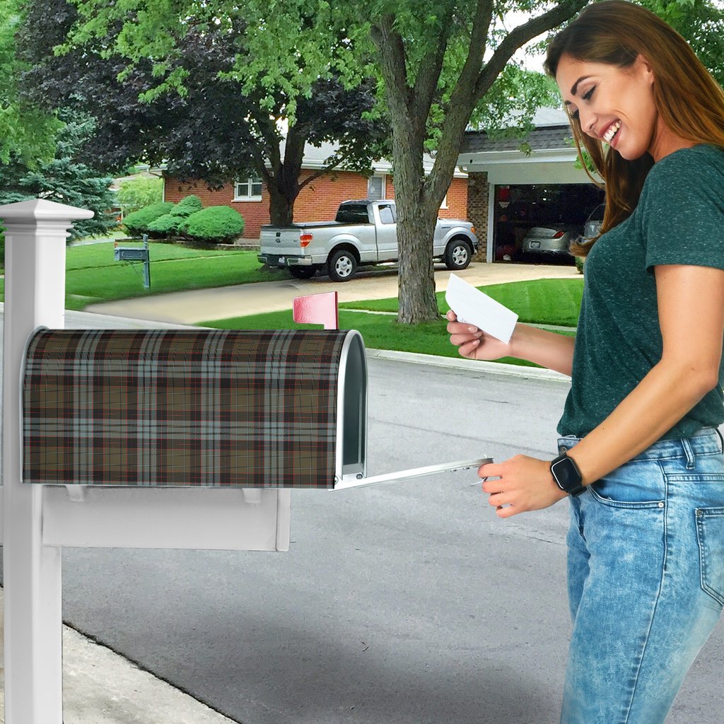 Clan Stewart Old Weathered Tartan Mailbox KG86 Clan Stewart Tartan Today   