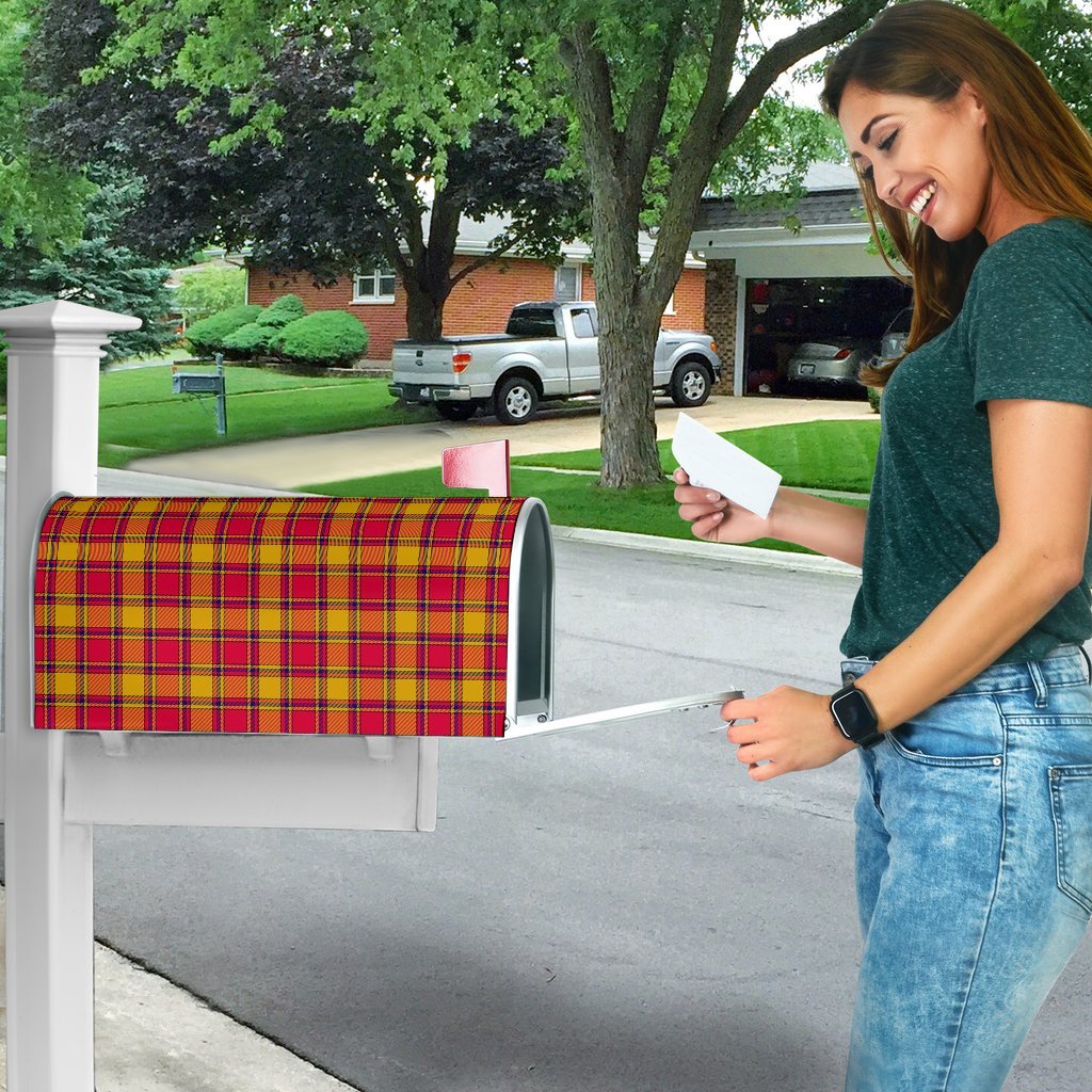 Clan Scrymgeour Tartan Crest Mailbox GH47 Clan Scrymgeour Tartan Today   