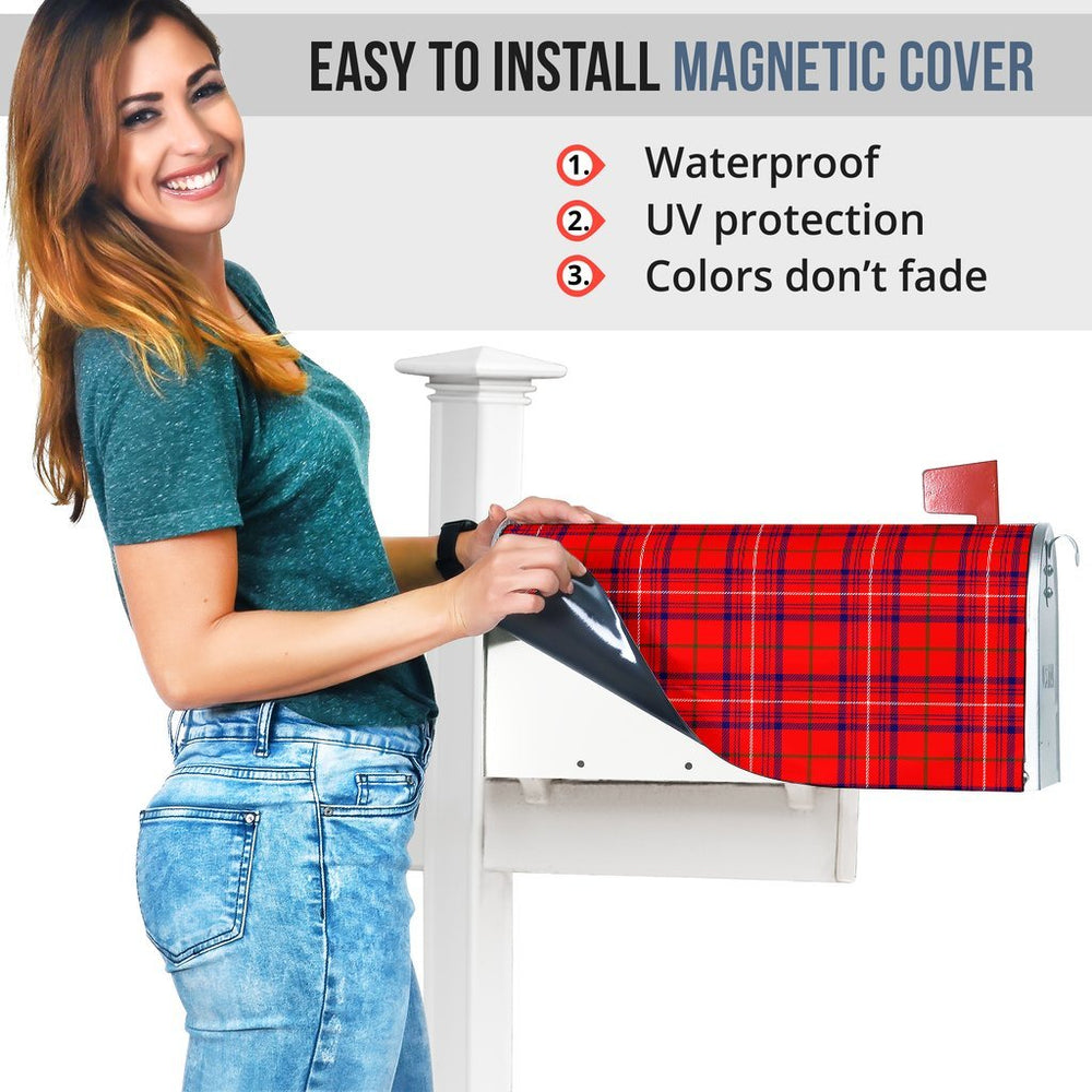 Clan Rose Modern Tartan Mailbox LK50 Clan Rose Tartan Today   