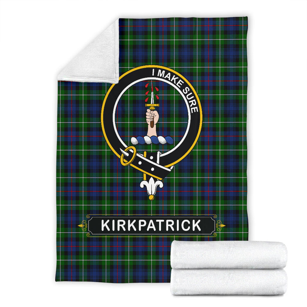 Clan Kirkpatrick Family Tartan Crest Blankets SPCT36 Clan Kirk Tartan Today   
