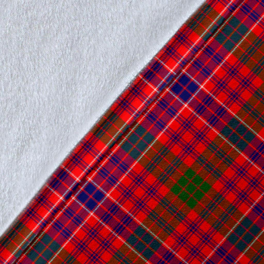 Clan MacRae Tartan Crest Blanket 3 Sizes MV75 Clan MacRae Tartan Today   