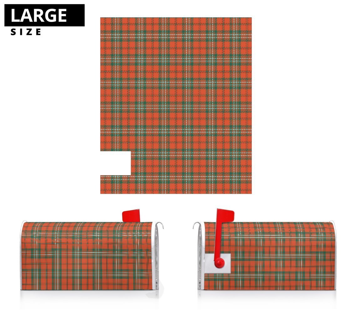Clan Scott Ancient Tartan Mailbox EF17 Clan Scott (Scott Tartan) Tartan Today   