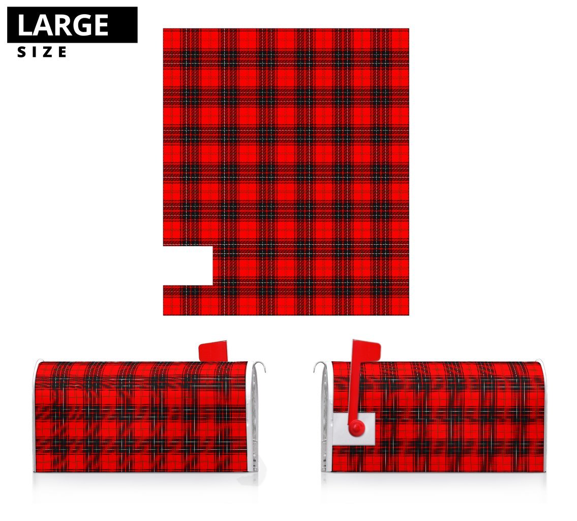 Clan Wemyss Modern Tartan Mailbox QH45 Clan Wemyss Tartan Today   
