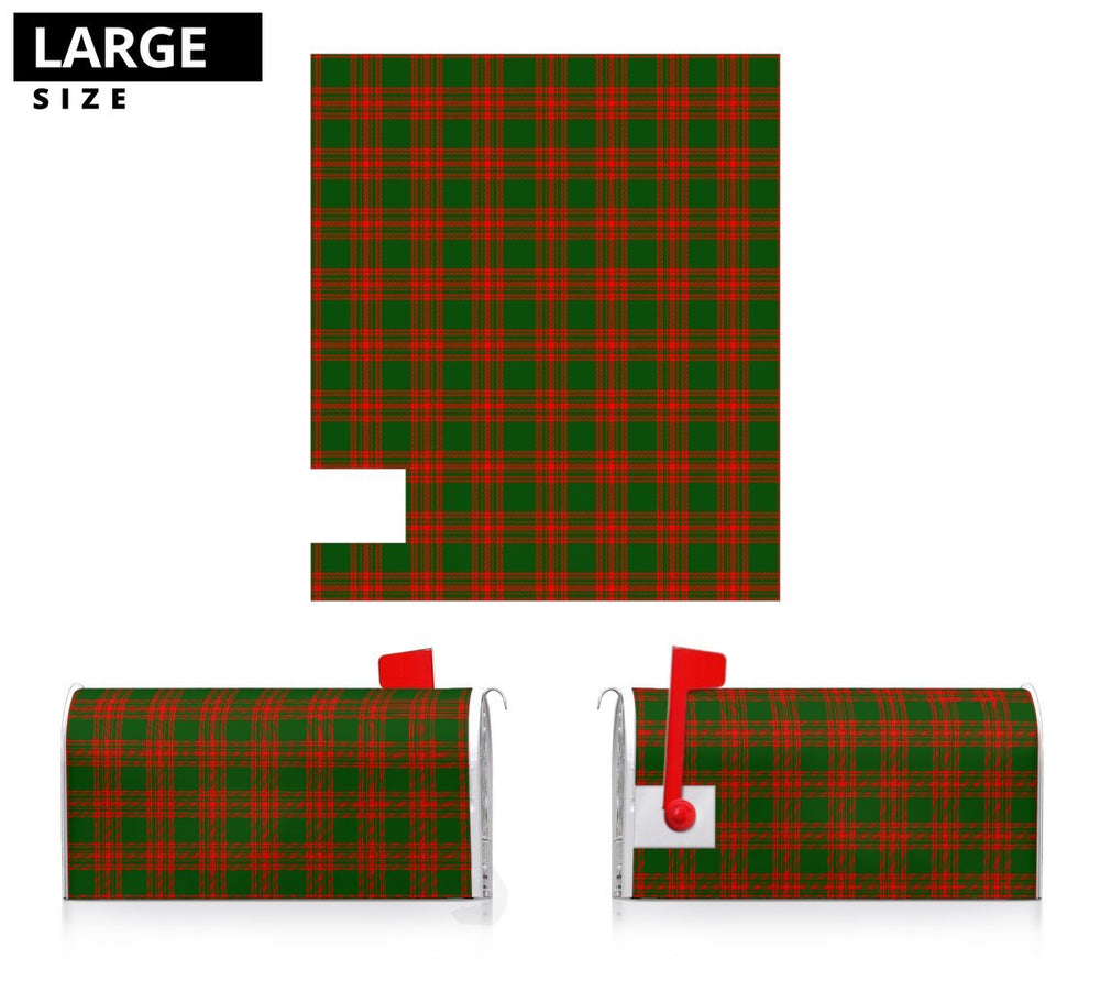 Clan Menzies Green Modern Tartan Mailbox RJ23 Clan Menzies Tartan Today   