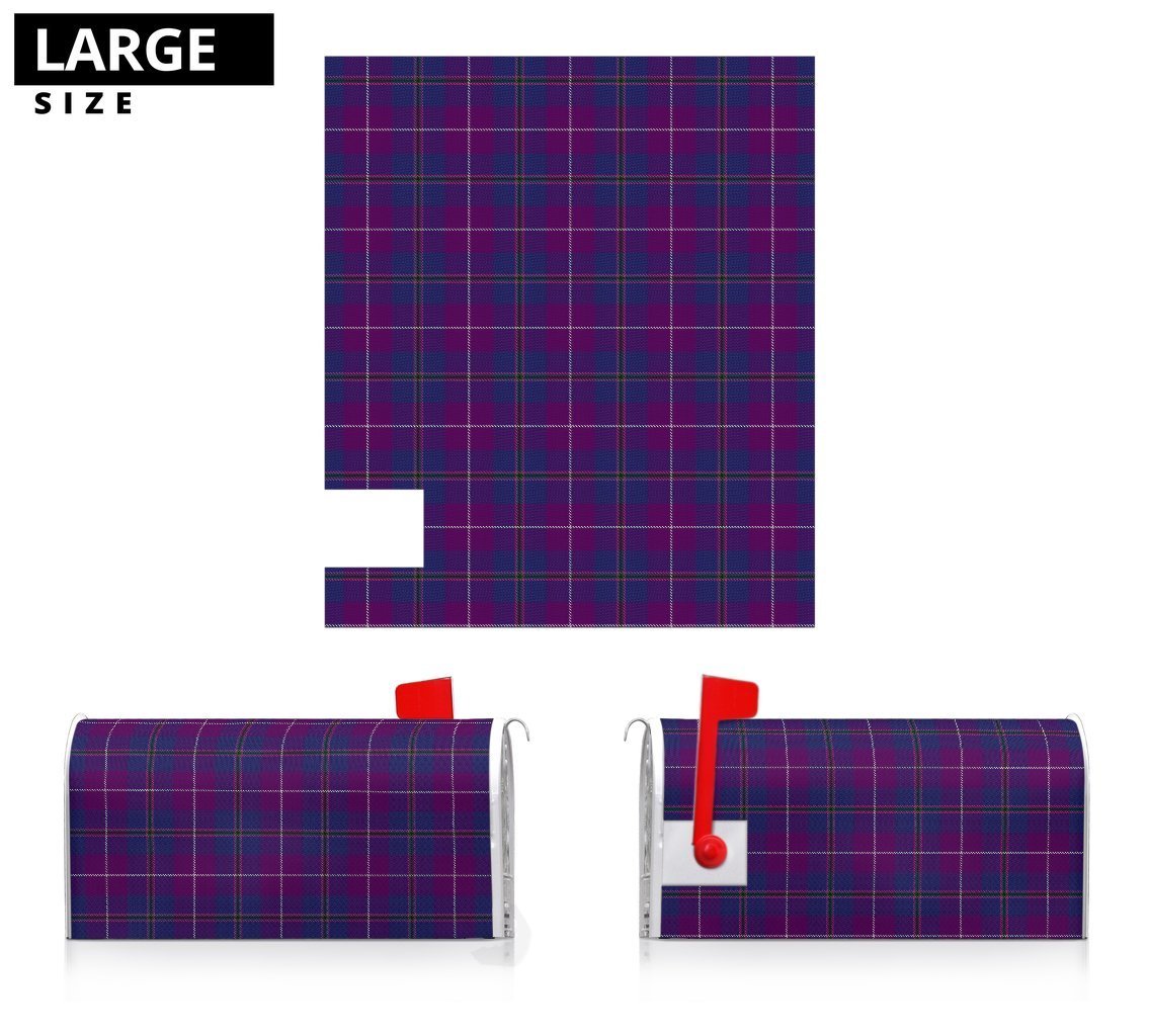 Clan Pride of Glencoe Tartan Mailbox KR90 Clan Glen Tartan Today   