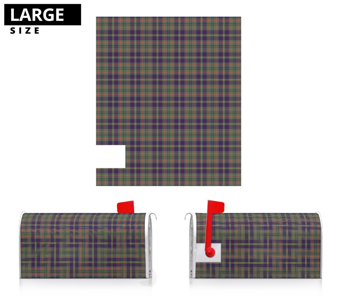 Clan Taylor Weathered Tartan Mailbox VH39 Clan Taylor Tartan Today   