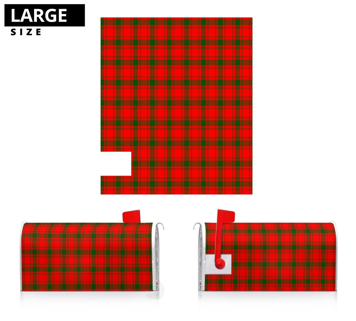 Clan MacQuarrie Modern Tartan Mailbox HW55 Clan MacQuarrie Tartan Today   